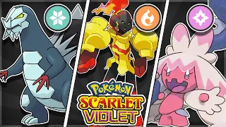 Best POKEMON of every TYPE in Scarlet & Violet