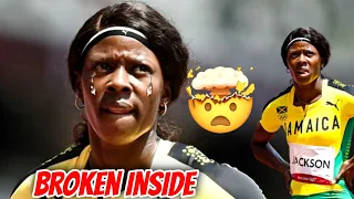 Wow! Shericka Jackson Almost Cried On Camera|She Express How She Felt About  Losing her 200m Race