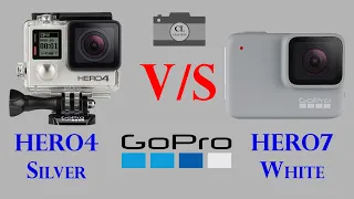 GoPro HERO4 Silver vs GoPro HERO7 White
