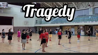 Tragedy Line Dance (중급반 Demo)- High Improver