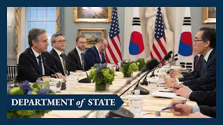 Secretary Blinken meets with Republic of Korea Foreign Minister Cho Tae-yul