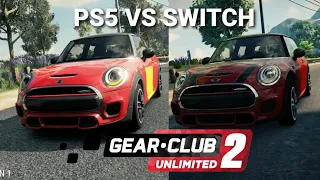 Gear Club Unlimited 2 - PS5 VS NINTENDO SWITCH