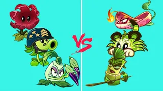 Tournament 02 Super Team Plant Max Level - Who Will Win? - PvZ 2 Team Plant