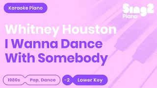 I Wanna Dance with Somebody Karaoke | Whitney Houston (Karaoke Piano)