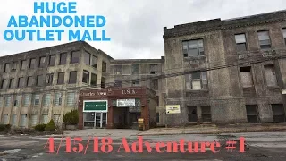 EXPLORING AN ABANDONED MALL (FUNNY)