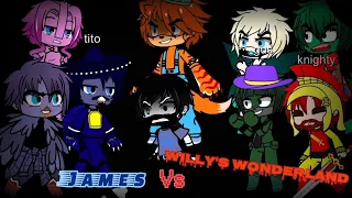 james vs willy's wonderland(ep 1 gacha life,novos personagens)