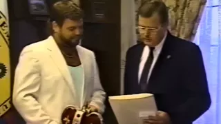 Mayor Proclaims May 9th JERRY LAWLER DAY! (5-9-88) Memphis Wrestling