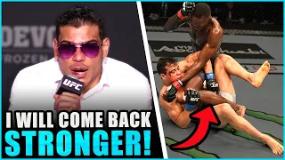 Paulo Costa reacts to his TKO loss to Israel Adesanya, Khamzat Chimeav sends a message to Israel