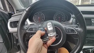 Audi A6 C7 2017 keyless go/ keyless entry vine la GrvGarage pt a doua cheie