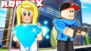 CZY ZDOBĘDE EPICKI DIAMENT?💎 (Jailbreak Roleplay Roblox)| BELLA I VITO