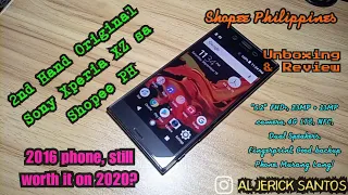 Sony Xperia XZ sa Shopee PH | Unboxing & Full Review | 2016 to 2020 phone