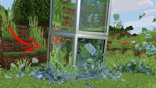 I Broke Realistic Glass in Minecraft - RTX ON