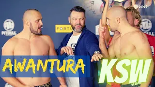 AWANTURA NA WAŻENIU KSW! MISTRZ TOMASZ NARKUN OSTRO PROWOKOWAŁ RYWALA