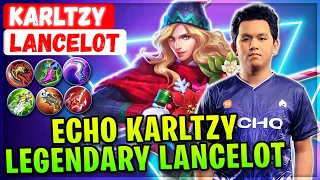 ECHO KarlTzy Legendary Lancelot [ Top Global Lancelot ] Skuukzky - Mobile Legends Emblem And Build