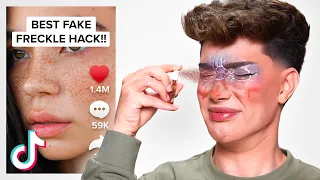 TRYING THE MOST VIRAL TIKTOK MAKEUP HACKS!