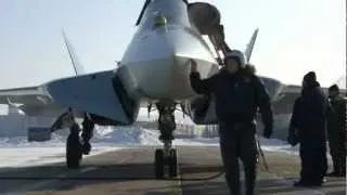 Sukhoi - T-50-4 ПАК ФА тестовый полёт
