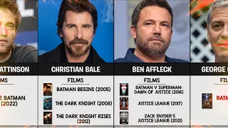 All Actors Who Played Batman Role In Movies (1943 ~ 2022)