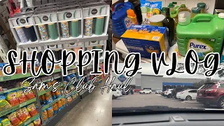 SHOP WITH ME AT SAMS CLUB + SMALL GROCERY HAUL FOR FAMILY OF TWO