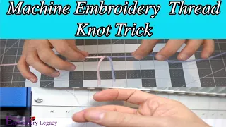 Changing Thread WITHOUT Rethreading the Needle - Machine Embroidery for Beginner’s Series Part 4