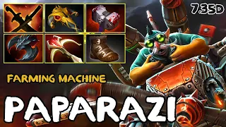 Gyrocopter Pos 1 - Farming Machine - Paparazi - 7.35d - Immortal Dota 2 Pro Plays