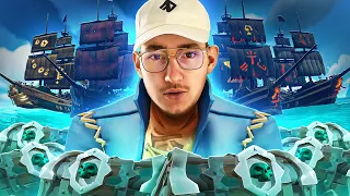 LE SERVEUR ENTIER VEUT ME COULER ! (vol 6 Athéna) - Sea of Thieves