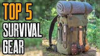 TOP 5 BEST WILDERNESS SURVIVAL GEAR ON AMAZON