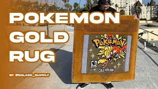 RUG TUFTING | POKEMON GOLD RUG