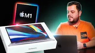 MacBook Pro M1: Распаковка и тест рендера. M1 уделывает Intel?