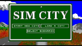 SimCity longplay (PC Game, 1989)