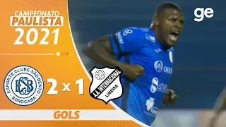 SÃO BENTO 2 x 1 INTER DE LIMEIRA | GOLS | 11ª RODADA PAULISTA 2021 | ge.globo