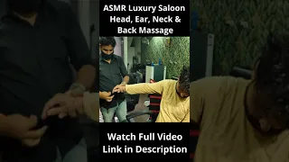 Luxury Salon Massage Spa | Relaxing Massage | Watch Full Video on YT #shorts
