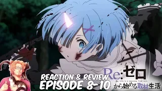 Re:Zero | REACTION & REVIEW - Episode 8-10