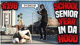 GTA 5 SCHOOL SENIOR YEAR IN DA HOOD 198 "LIL JOSH BACK" 😈 (GTA 5 ROLEPLAY)