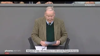 Alexander Gauland (AfD) zur Eskalation in Idlib und die Folgen für Europa am 05.03.20