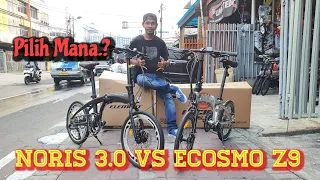 Sepeda Lipat Pacific Noris 3.0 VS Element Ecosmo Z9