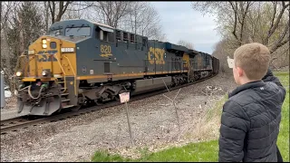 TRAIN TRACKERS # 29 - TRACKING CSX FREIGHT TRAINS