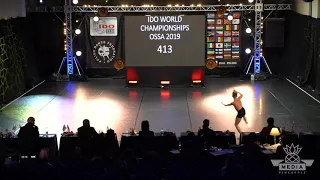World Champion Ossa 2019 - Modern solo male junior Joakim VISNES