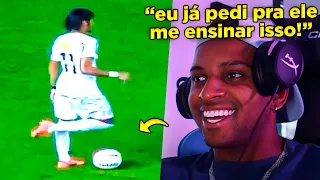 RODRYGO BUGOU REAGINDO AO NEYMAR NA ÉPOCA DO SANTOS!! RODRYGO É FÃ DEMAIS DO NEYMAR!!!