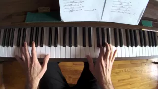 Le Plat Pays - J.Brel - Piano Cover Tutorial Accords