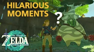 Hilarious Zelda Tears of the Kingdom Moments!