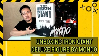 UNBOXING IRON GIANT DELUXE FIGURE BY MONDO