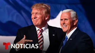 Trump reaccionó a declaración de Mike Pence ante gran jurado | Noticias Telemundo