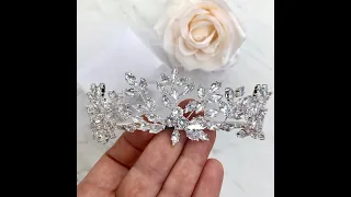 Loralee  - CZ Bridal Tiara | ADORA by Simona