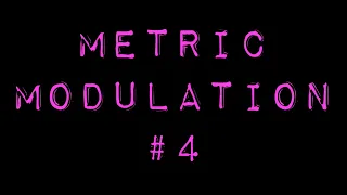 Metric Modulation #4: Quarter Note Triplet = Quarter Note DRUM & BASS + Funk