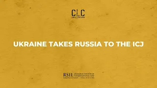 Ukraine takes Russia to the ICJ