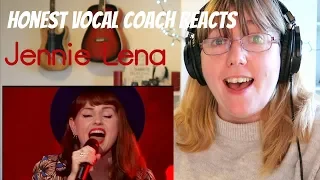 Vocal Coach Reacts to Jennie Lena 'Who's Loving You' The Blind Auditions - The Voice of Holland 2015