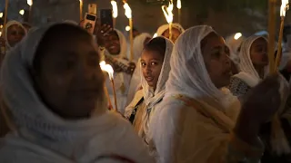 Les chrétiens orthodoxes d'Éthiopie célèbrent Pâques