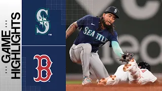Mariners vs. Red Sox Game Highlights (5/15/23) | MLB Highlights