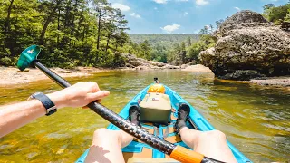 RAW Scenic Kayaking - 3 Days Deep in Arkansas