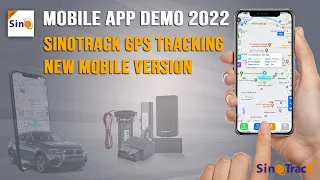 Sinotrack GPS tracker New Released Mobile Version 2022 Demo